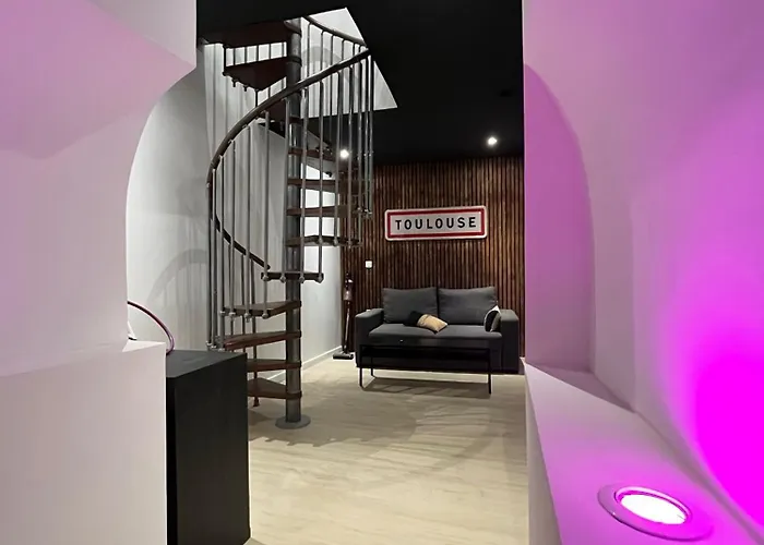 Cocon Romantique Avec Sauna Voûte Toulousaine Appartement
