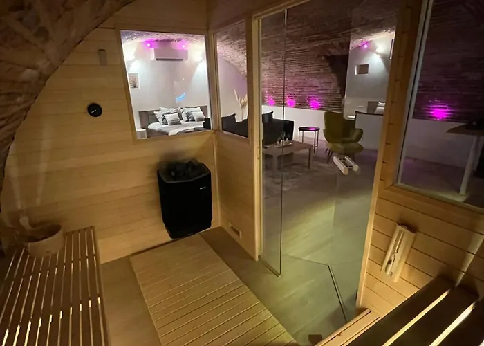 Cocon Romantique Avec Sauna Voûte Toulousaine Appartement Toulouse