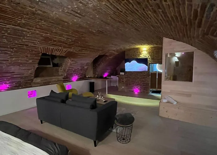 Cocon Romantique Avec Sauna Voûte Toulousaine * Toulouse